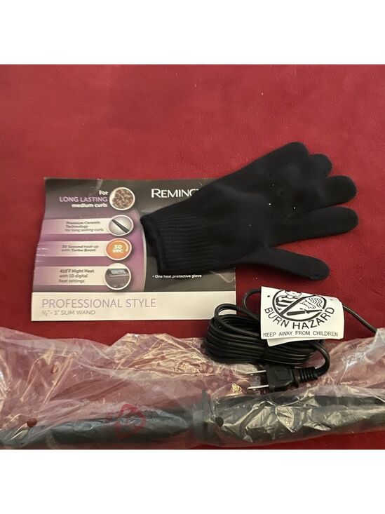 Remington Other - Remington Model CI63W1NA Ceramic Styling Wand &Glove